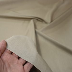 Dark cream tetron fabric, width 3 meters, code 572