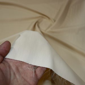 Cream tetron fabric, width 3 meters, code 528