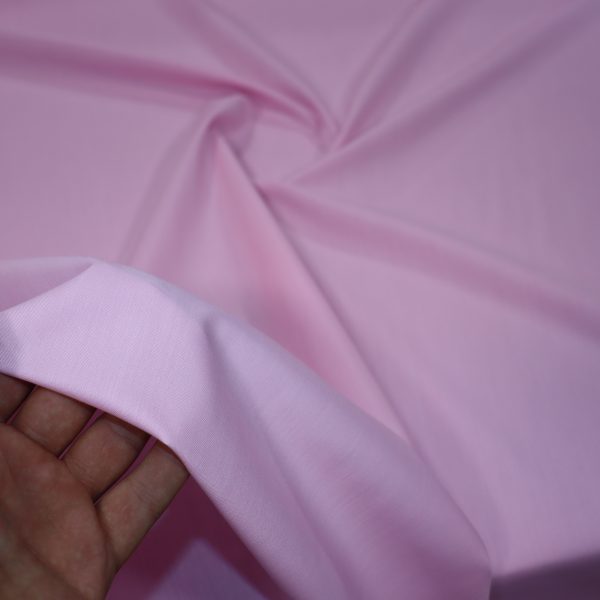 Soft pink tetron fabric, width 3 meters, code 519