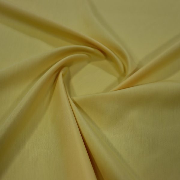 Bold yellow tetron fabric, width 3 meters, code 565