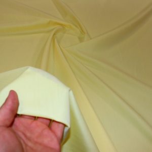 Light yellow tetron fabric, width 3 meters, code 567