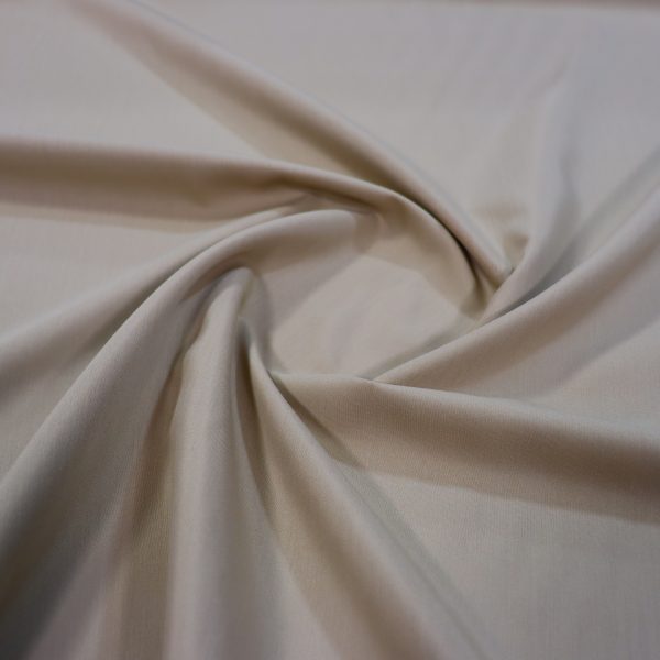 Soft cream tetron fabric, width 3 meters, code 527