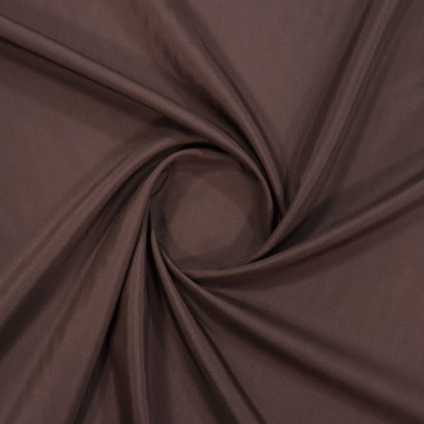 Brown Tetron fabric, width 3 meters, code 525