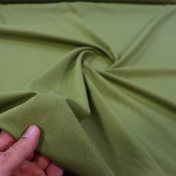 Sadri green tetron fabric, width 3 meters, code 566