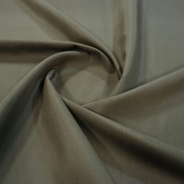 Tetron fabric, olive green, garlic, width 3 meters, code 570