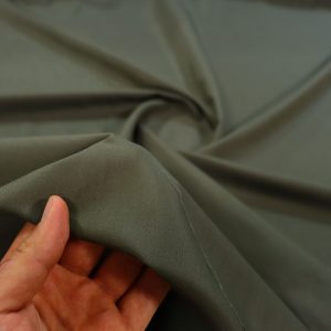 Tetron fabric, olive green, garlic, width 3 meters, code 570