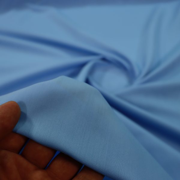 Tetron fabric, turquoise blue, width 3 meters, code 508