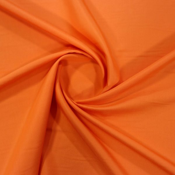 Tetron fabric, orange, 3 meters wide, code 537