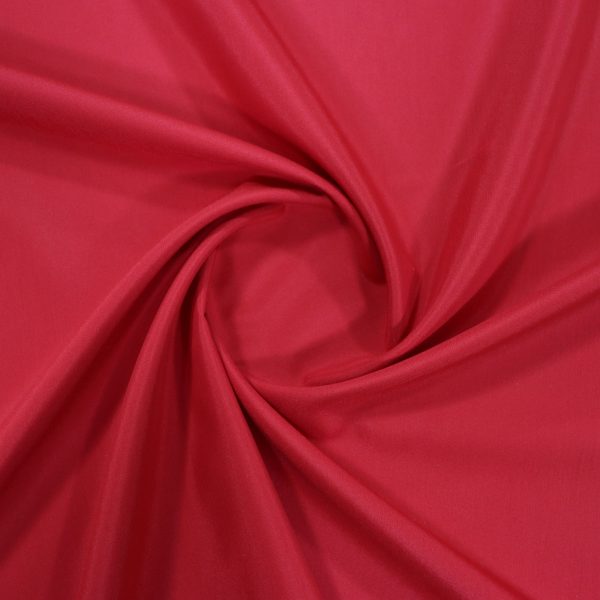 Red Tetron fabric, width 3 meters, code 515