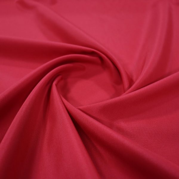 Red Tetron fabric, width 3 meters, code 515