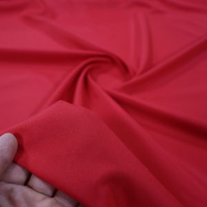 Red Tetron fabric, width 3 meters, code 515