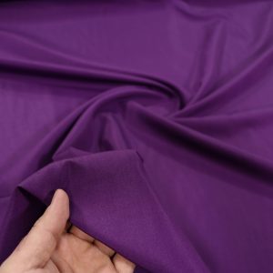 Eggplant Tetron fabric, width 3 meters, code 520