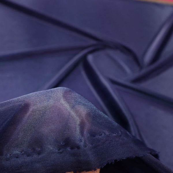 Navy blue jersey lining fabric (virgin)