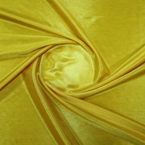 Jersey lining fabric (virgin) in canary yellow