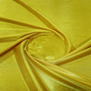 Jersey lining fabric (virgin) in canary yellow