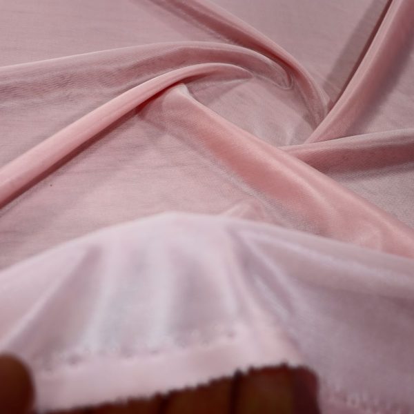 Jersey lining fabric (virgin), light pink