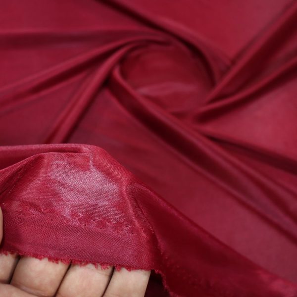 Jersey lining fabric (virgin), light crimson color