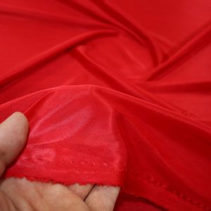 Jersey lining fabric (virgin), red color