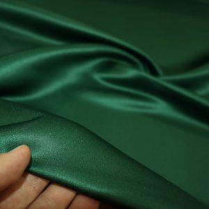 پارچه ساتن آمریکایی چینی رنگ سبز یشمی