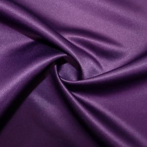 پارچه ساتن آمریکایی چینی رنگ بنفش بادمجونی