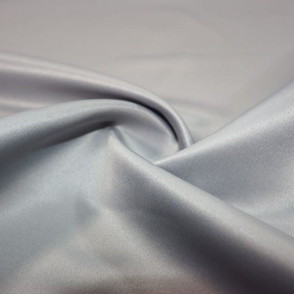 پارچه ساتن آمریکایی چینی رنگ نقره ای