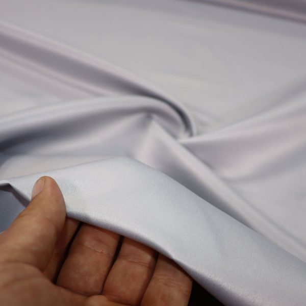 پارچه ساتن آمریکایی چینی رنگ نقره ای