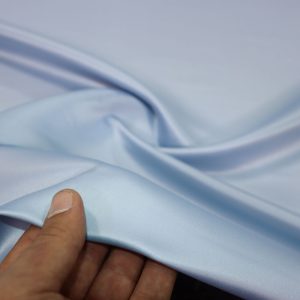 پارچه ساتن آمریکایی چینی – رنگ آبی آسمانی