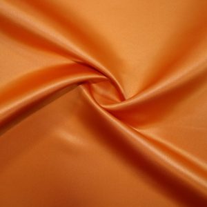 پارچه ساتن آمریکایی چینی رنگ نارنجی