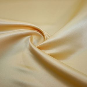 پارچه ساتن آمریکایی چینی رنگ کرم طلایی