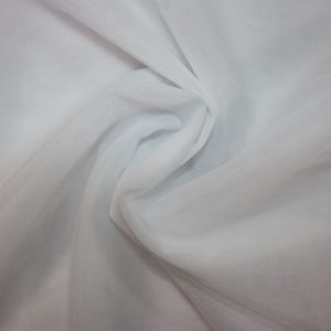 پارچه تور فرانسوی ( سانول ) عرض ۳ متر رنگ سفید یخچالی