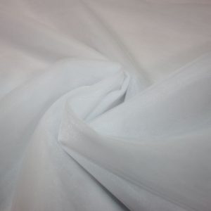 پارچه تور فرانسوی ( سانول ) عرض ۳ متر رنگ سفید یخچالی