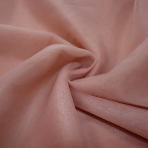 پارچه تور فرانسوی ( سانول ) عرض ۳ متر رنگ گلبهی کالباسی