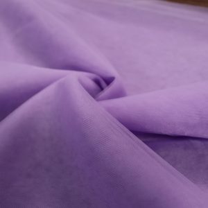 پارچه تور فرانسوی ( سانول ) عرض ۳ متر رنگ یاسی