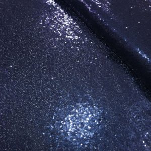 پارچه تور هزار پولک رنگ سرمه‌ای