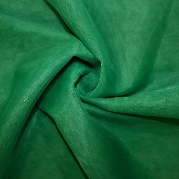پارچه تور فرانسوی ( سانول ) عرض ۳ متر رنگ سبز سیدی
