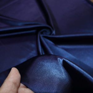 پارچه ساتن ال ایکس رنگ سرمه‌ای