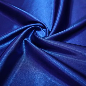 پارچه ساتن ال ایکس رنگ آبی کاربنی