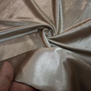 پارچه ساتن ال ایکس رنگ کرم موکا ملایم
