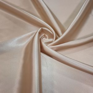 پارچه ساتن ال ایکس رنگ کرم گلبهی روشن