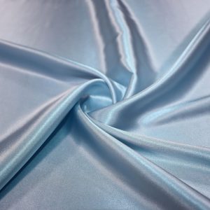 پارچه ساتن ال ایکس رنگ آسمانی روشن