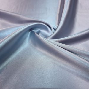 پارچه ساتن ال ایکس رنگ نقرآبی