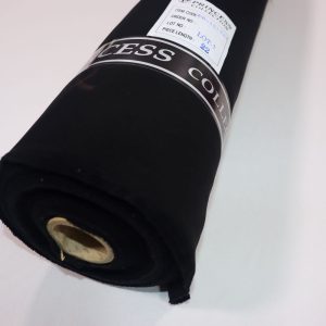 پارچه کرپ مرویجت ویتنام مشکی عرض 150 جت بلک