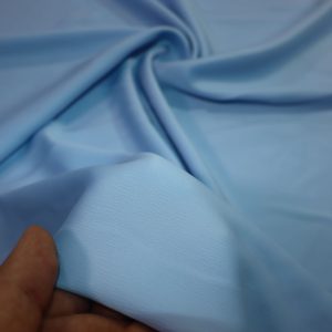 پارچه ساتن زارا رنگ آبی آسمانی