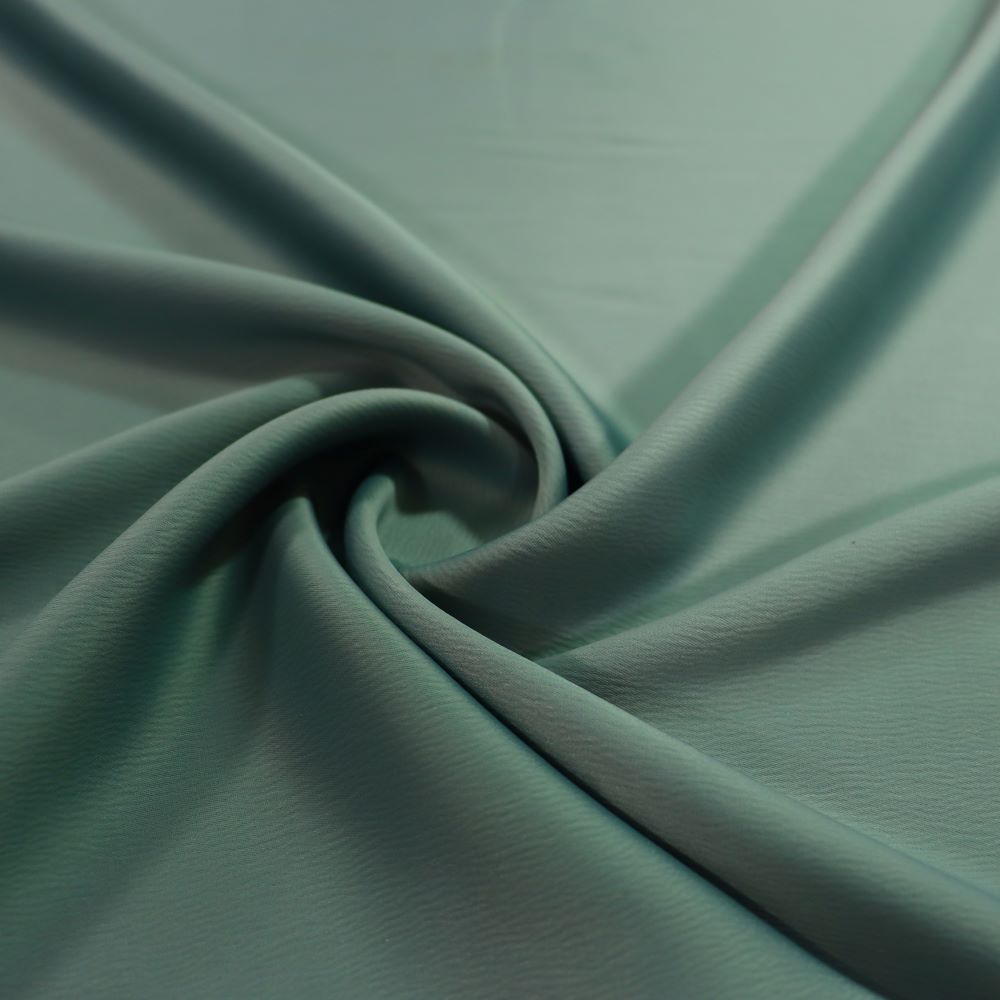 IMG_5679 پارچه ساتن زارا رنگ سبز آدامسی