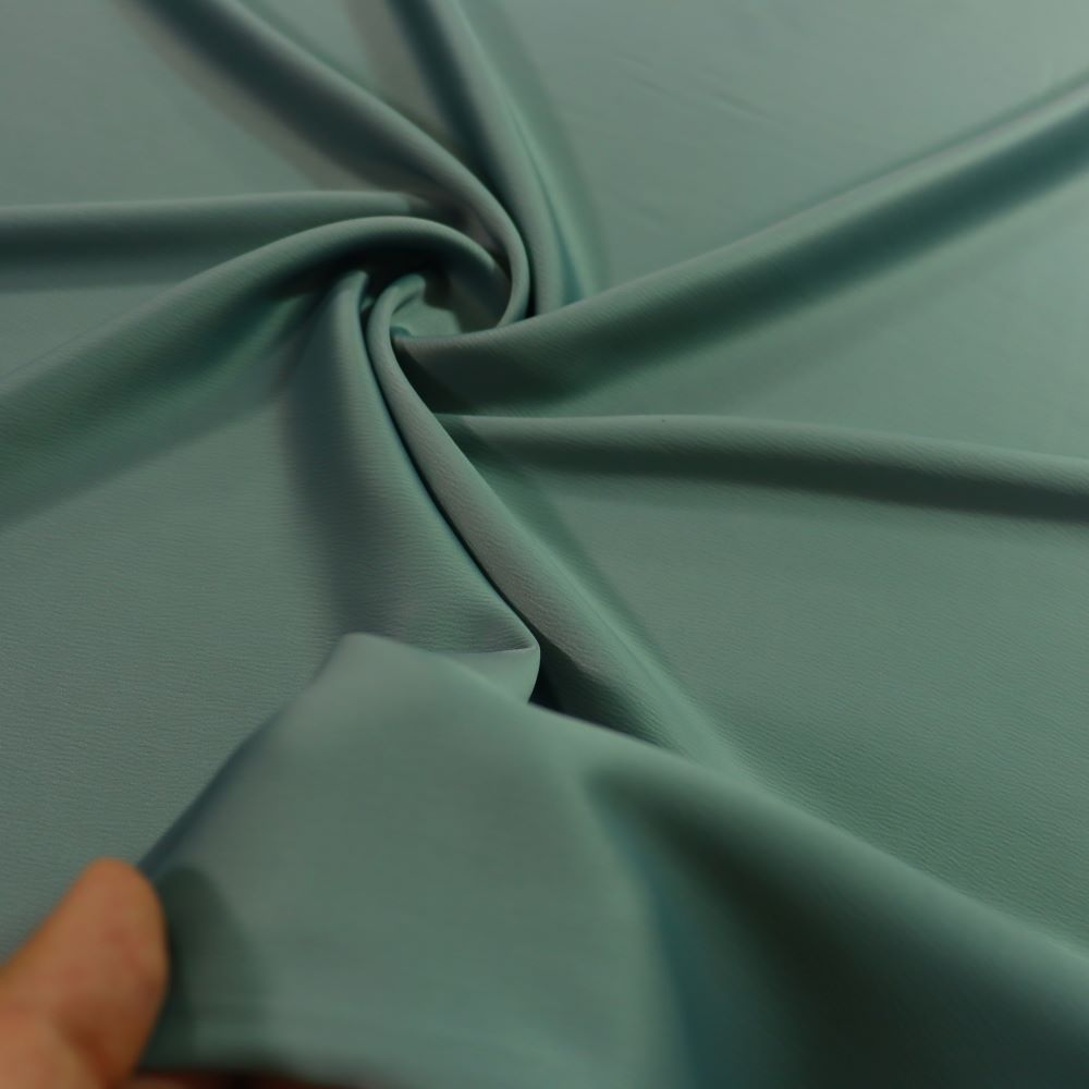 IMG_5680 پارچه ساتن زارا رنگ سبز آدامسی