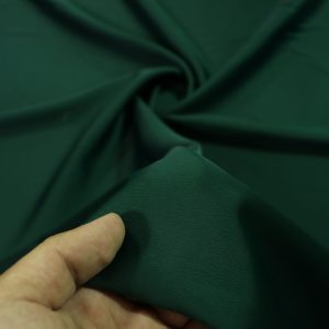 پارچه ساتن زارا رنگ یشمی سیر