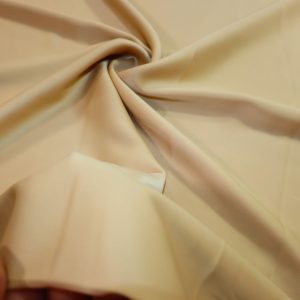 پارچه ساتن زارا رنگ کرم طلایی