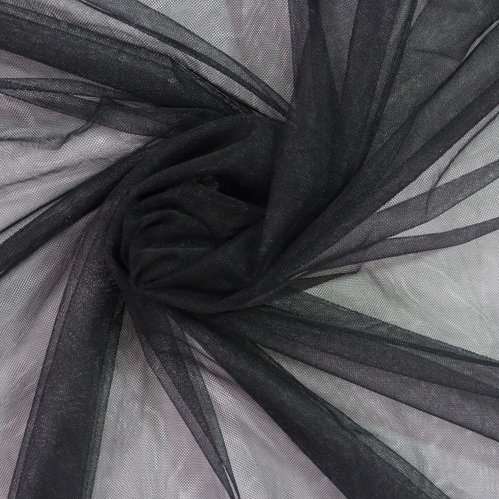 IMG_5894 پارچه تور ایتالیا کرم مشکی