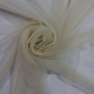 پارچه تور ایتالیا کرم استخوانی