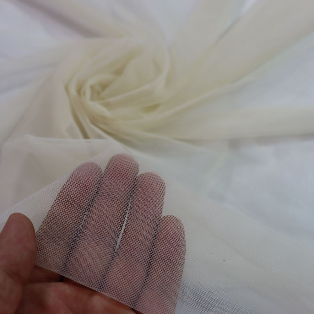 IMG_5908 پارچه تور ایتالیا کرم استخوانی